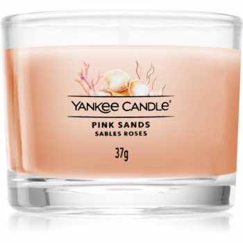 Yankee Candle Pink Sands lumânare votiv glass