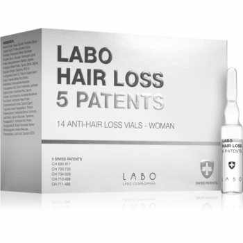 Labo Hair Loss 5 Patents tratament intensiv impotriva caderii parului