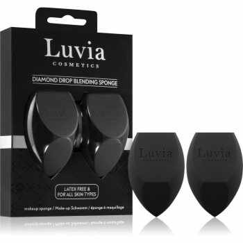 Luvia Cosmetics Diamond Drop Blending Sponge Set burete multifuncțional pentru make-up duo