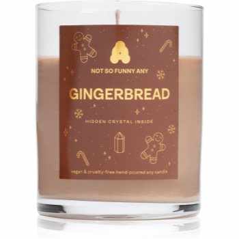Not So Funny Any Crystal Candle Gingerbread lumânare cu cristale