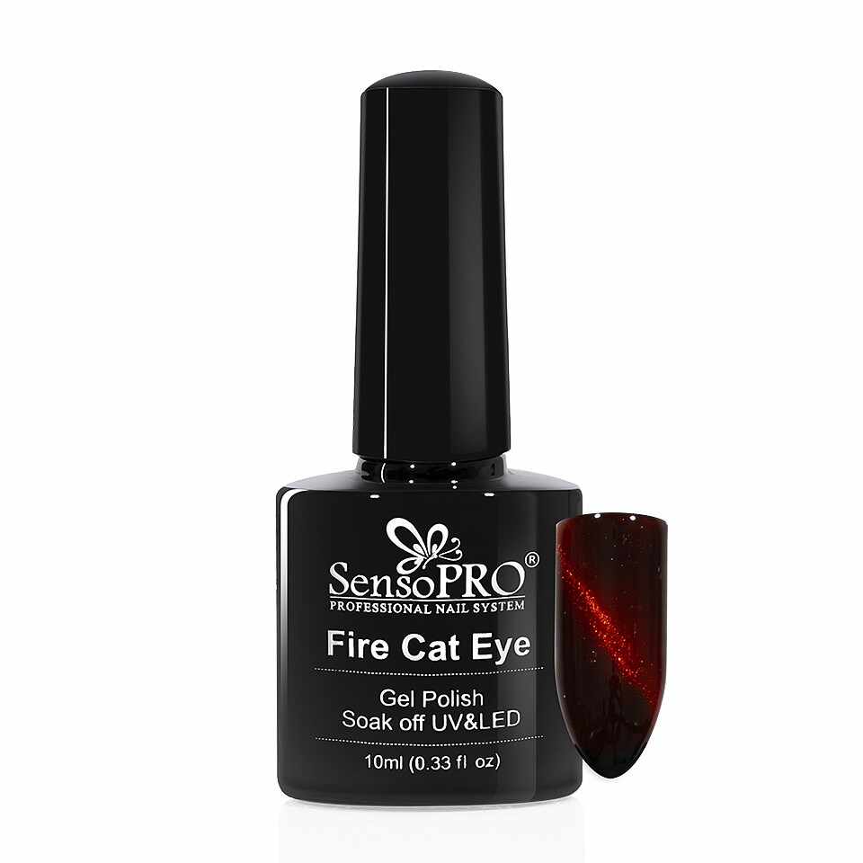 Oja Semipermanenta Fire Cat Eye SensoPRO 10 ml #02