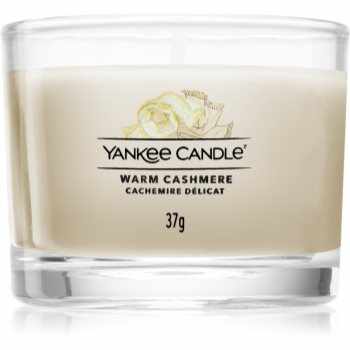 Yankee Candle Warm Cashmere lumânare votiv glass