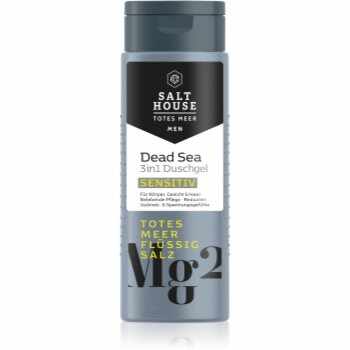 Salt House Dead Sea Men Gel de duș pentru bărbați 3 in 1