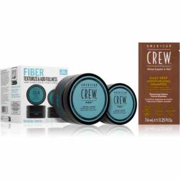 American Crew Fiber Duo Gift Set set (pentru păr) pentru bărbați