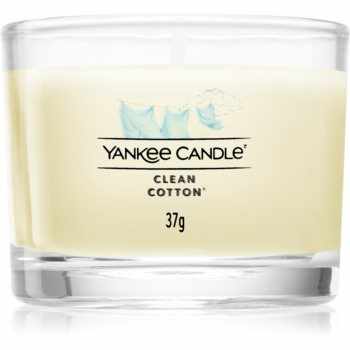 Yankee Candle Clean Cotton lumânare votiv glass