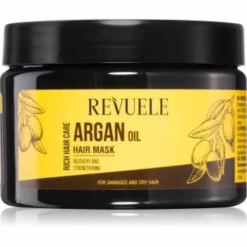 Revuele Argan Oil Hair Mask masca intensiva pentru păr uscat și deteriorat