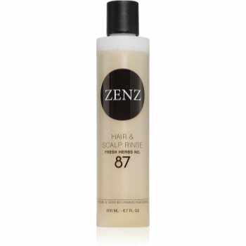 ZENZ Organic Fresh Herbs No. 87 ingrijire intensiva pentru refacerea scalpului