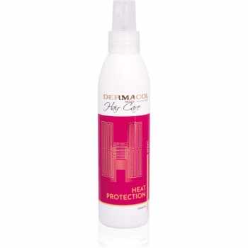 Dermacol Hair Care Heat Protection spray care nu necesita clatire pentru modelarea termica a parului