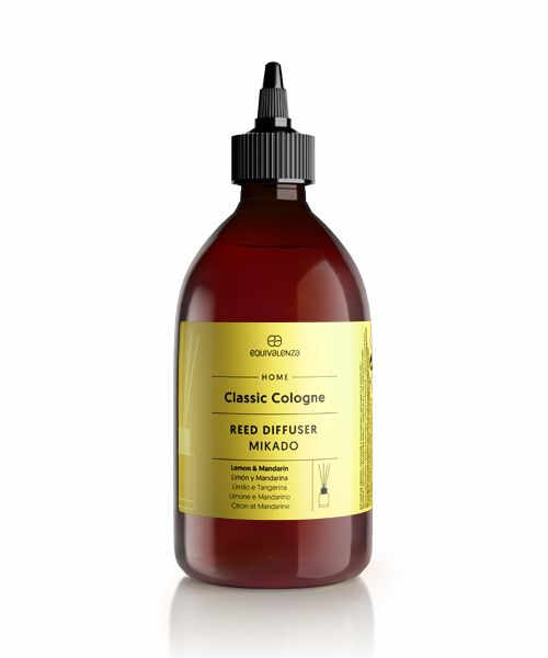 Rezerva parfum camera Classic Cologne (lamaie si mandarina), Equivalenza, 500 ml