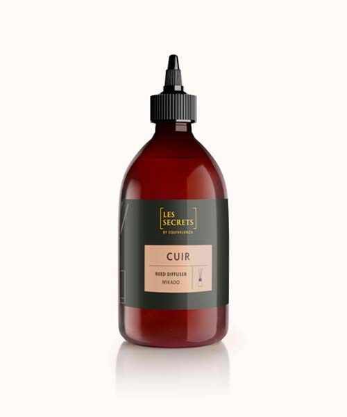 Rezerva parfum camera Cuir (piele si piper roz), Equivalenza, 500 ml