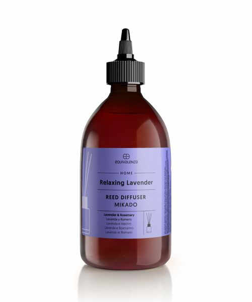 Rezerva parfum camera Relaxing Lavender (lavanda si rozmarin), Equivalenza, 500 ml