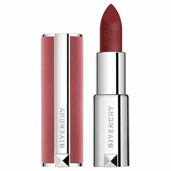 Givenchy Le Rouge Sheer Velvet Matte Vibrant Color Lipstick 39 Rouge Grenat Refillable 3.4 Gr