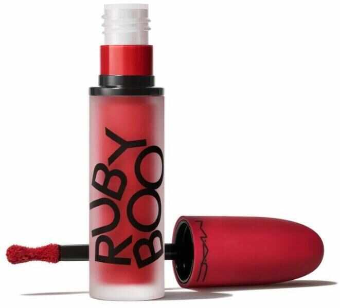 Mac Powder Kiss Liquid Lipcolor Ruby Boo Red 5 Ml