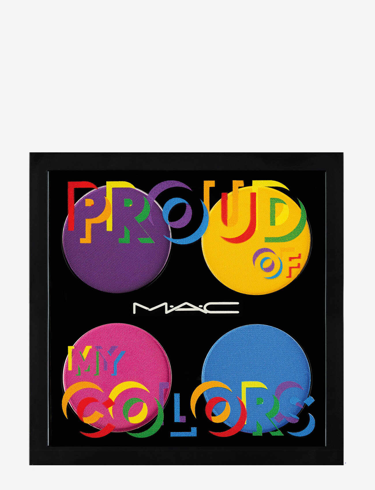 Mac Pro Colour X 4 Compact Astrological Pride Eye Shadow Empty Palette Collection