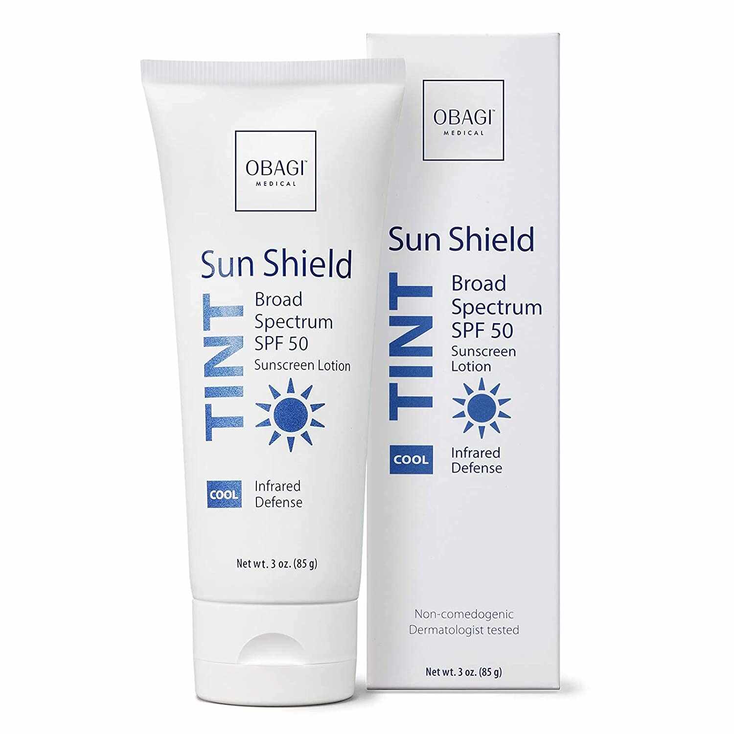 Sun Shield Tint Cool, Femei, Crema cu protectie solara, SPF 50, 85 g