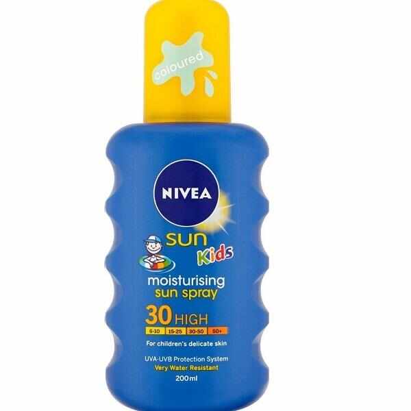 Sun, Copii, Spray pentru plaja SPF30, 200 ml
