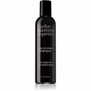 John Masters Organics Scalp Stimulanting Shampoo with Spermint & Medosweet sampon pentru cresterea parului cu menta