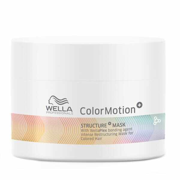 Masca Restructuranta pentru Par Vopsit - Wella Professionals Color Motion+ Structure+ Mask for Colored Hair, 150ml