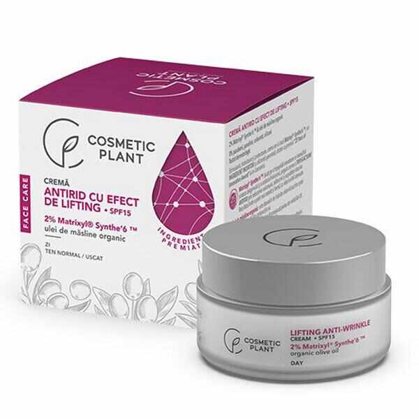 Crema Antirid cu Efect de Lifting cu 2% Matrixyl Cosmetic Plant, 50 ml
