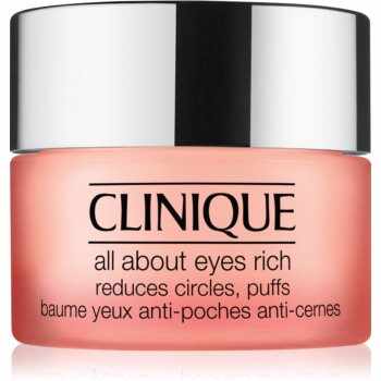 Clinique All About Eyes™ Rich crema de ochi hidratanta împotriva ridurilor și a cearcănelor întunecate