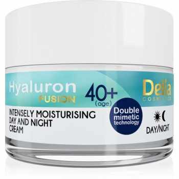 Delia Cosmetics Hyaluron Fusion 40+ Crema intens hidratanta anti-rid