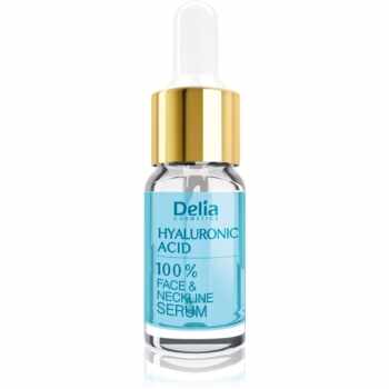 Delia Cosmetics Professional Face Care Hyaluronic Acid Ser impotriva ridurilor cu acid-hialuronic pentru fata, gat si piept