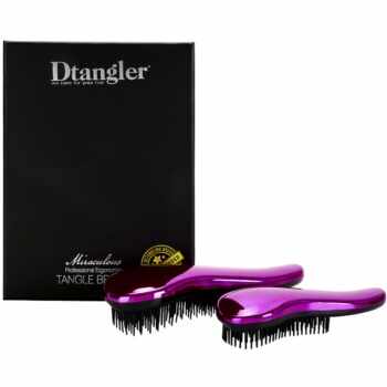 Dtangler Miraculous set Purple (pentru par usor de pieptanat)