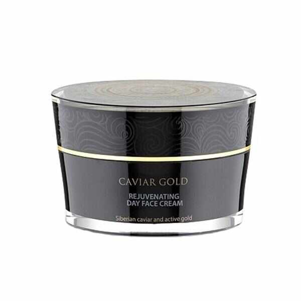 Crema de Zi pentru Reintinerire cu Aur Coloidal si Caviar - Caviar Gold Natura Siberica, 50ml
