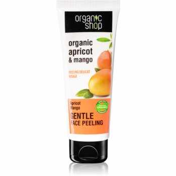 Organic Shop Organic Apricot & Mango crema exfolianta