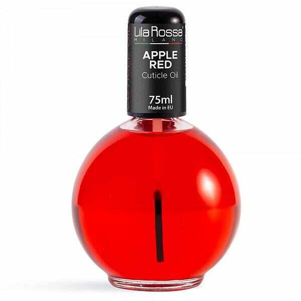 Ulei pentru Cuticule cu Pensula Lila Rossa Apple Red, 75 ml