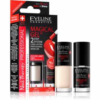 Eveline Cosmetics Nail Therapy Professional gel de unghii fara utilizarea UV sau lampa LED
