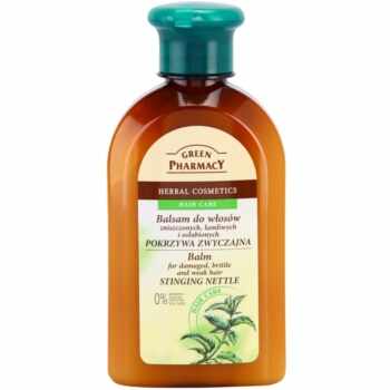 Green Pharmacy Hair Care Stinging Nettle Balsam pentru parul deteriorat, fraged si slab