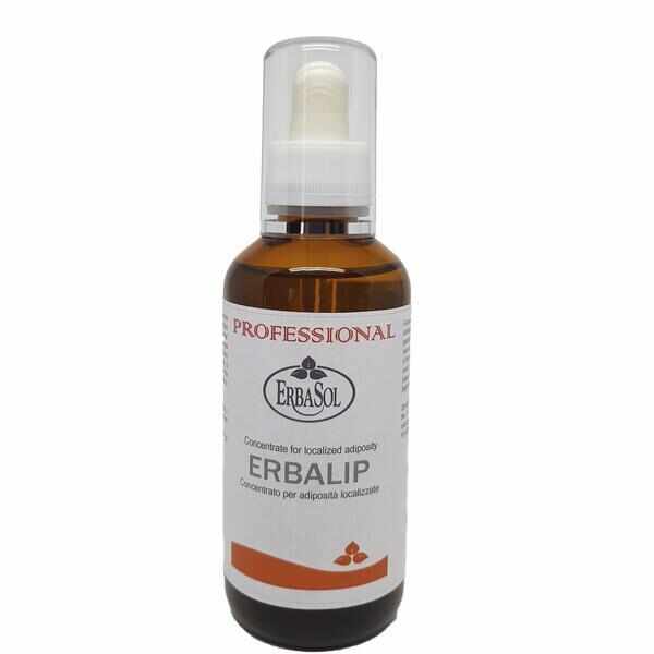 Ser profesional impotriva depozitelor adipoase localizate Erbalip, Erbasol 150 ml