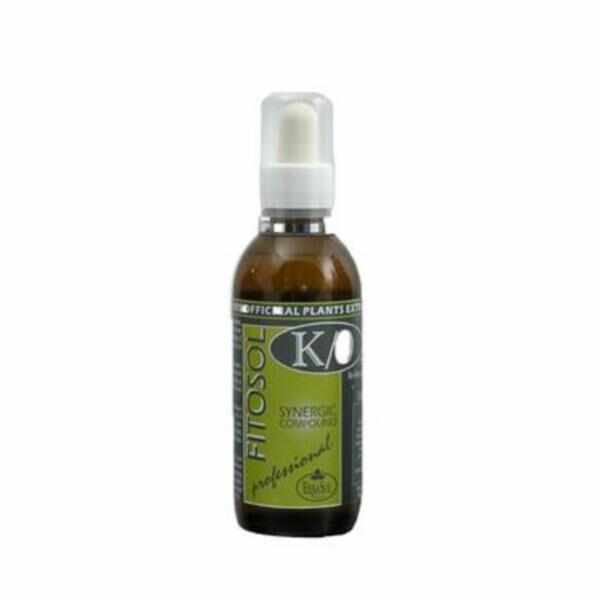 Fitosol K0, sinergie semi-termoactiva, tratament de detoxifiere, Erbasol, 150 ml