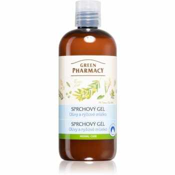 Green Pharmacy Body Care Olive & Rice Milk gel de dus hranitor