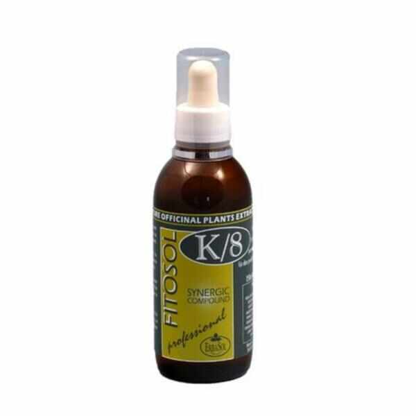 Serum Sinergie remineralizanta - tratament de tonifiere, fitosol K8, Erbasol, 150 ml