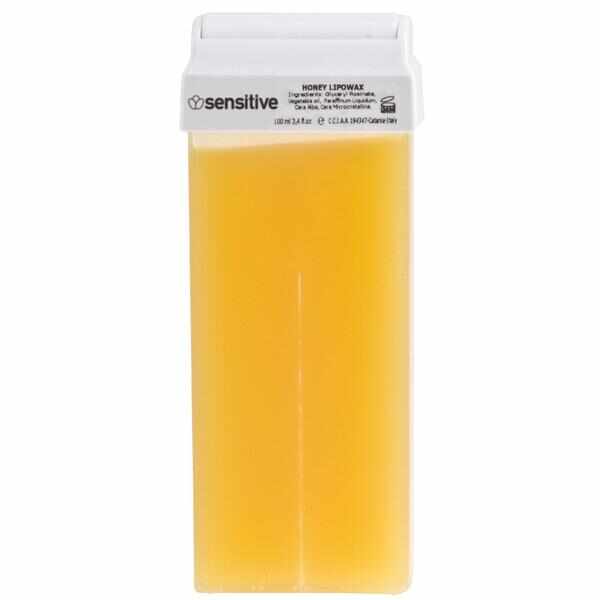 Rezerva Ceara Epilatoare Liposolubila cu Miere pentru Piele Sensibila - Sensitive Honey Liposoluble Wax, 100 ml