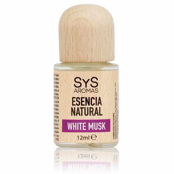 Esenţă naturală (ulei) difuzor aromaterapie SyS Aromas - Mosc alb 12 ml