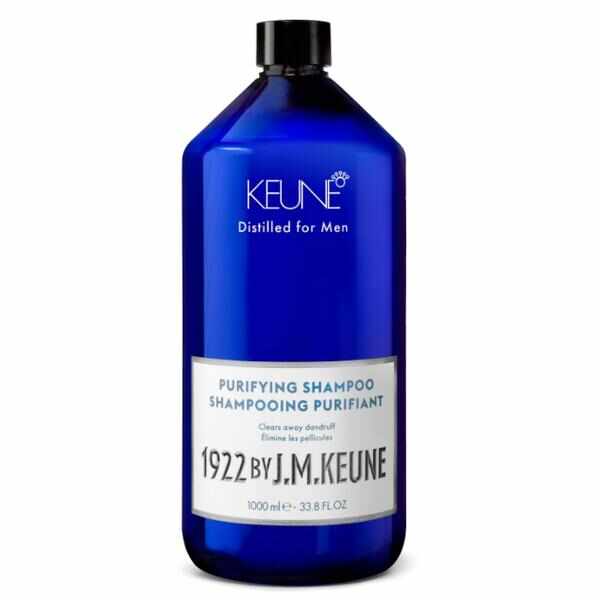 Sampon Purifiant Antimatreata pentru Barbati - Keune 1922 by J.M. Keune Distilled for Men Purifying Shampoo, 1000ml