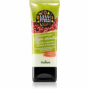 Farmona Tutti Frutti Pear & Cranberry cremă regeneratoare pentru mâini și unghii