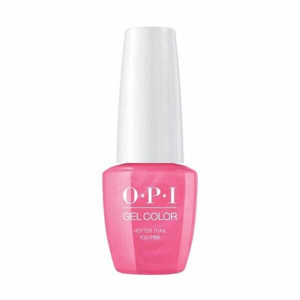Lac de Unghii Semipermanent Opi Gel Color Hotter Than You Pink 7.5ml