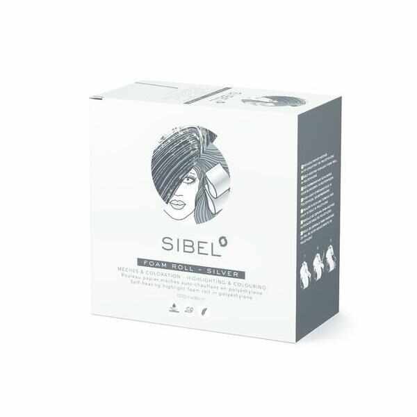 Folie aluminiu Sibel Gri in rola pentru suvite - balayage - mese 9 cm latime x 100 ml cod. 4333150 