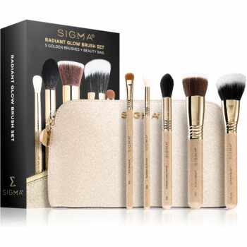 Sigma Beauty Radiant Glow Brush Set set de călătorie cu pensule