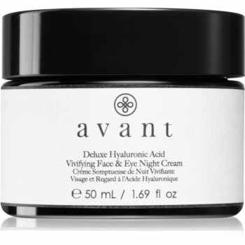 Avant Age Nutri-Revive Deluxe Hyaluronic Acid Vivifying Face & Eye Night Cream Crema de noapte hidratanta anti-rid pentru față și ochi