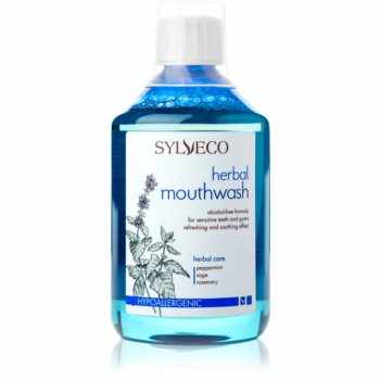Sylveco Dental Care apa de gura pentru a consolida si de a restabili smaltul dentar pentru gingii sensibile