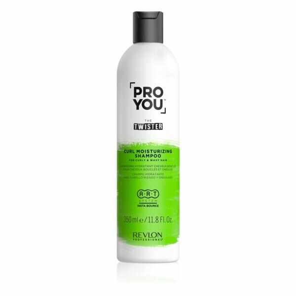 Sampon Hidratant pentru Parul Ondulat - Revlon Professional Pro You The Twister Curl Mosturizing Shampoo, 350 ml