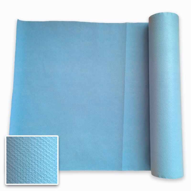 Rola Cearceaf Polietilena + Hartie Albastra - Prima Medical Bed Sheet Paper + PE 50cm x 50m