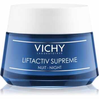 Vichy Liftactiv Supreme cremă de noapte pentru fermitate și anti-ridr cu efect lifting