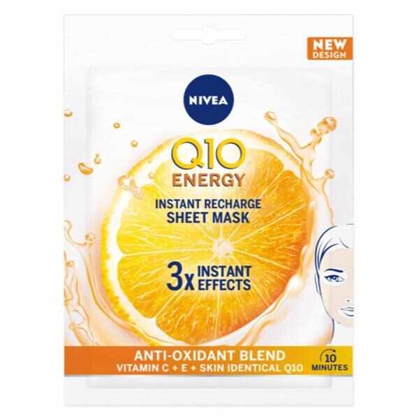 Masca de fata Nivea Q10 Energy + Vitamina C