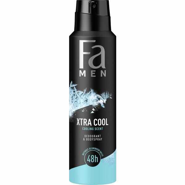Deodorant Spray pentru Barbati Xtra Cool 48h Fa Men, 150 ml